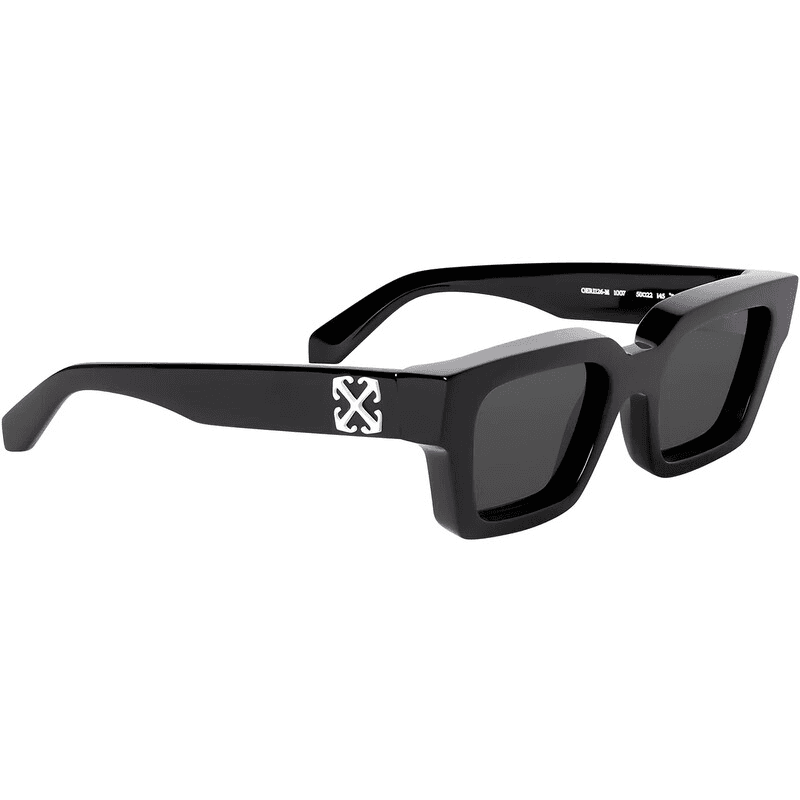 Off-White Virgil Grey Square Unisex Sunglasses