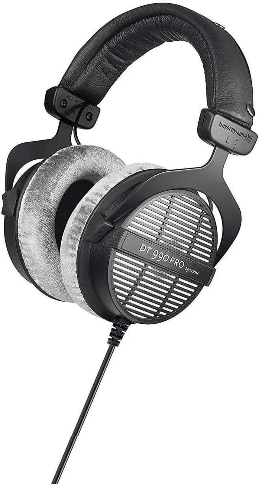 Beyerdynamic DT 990 Pro 250 Ohm Studio Headphones for Mixing, Mastering, and Editing (open-back)